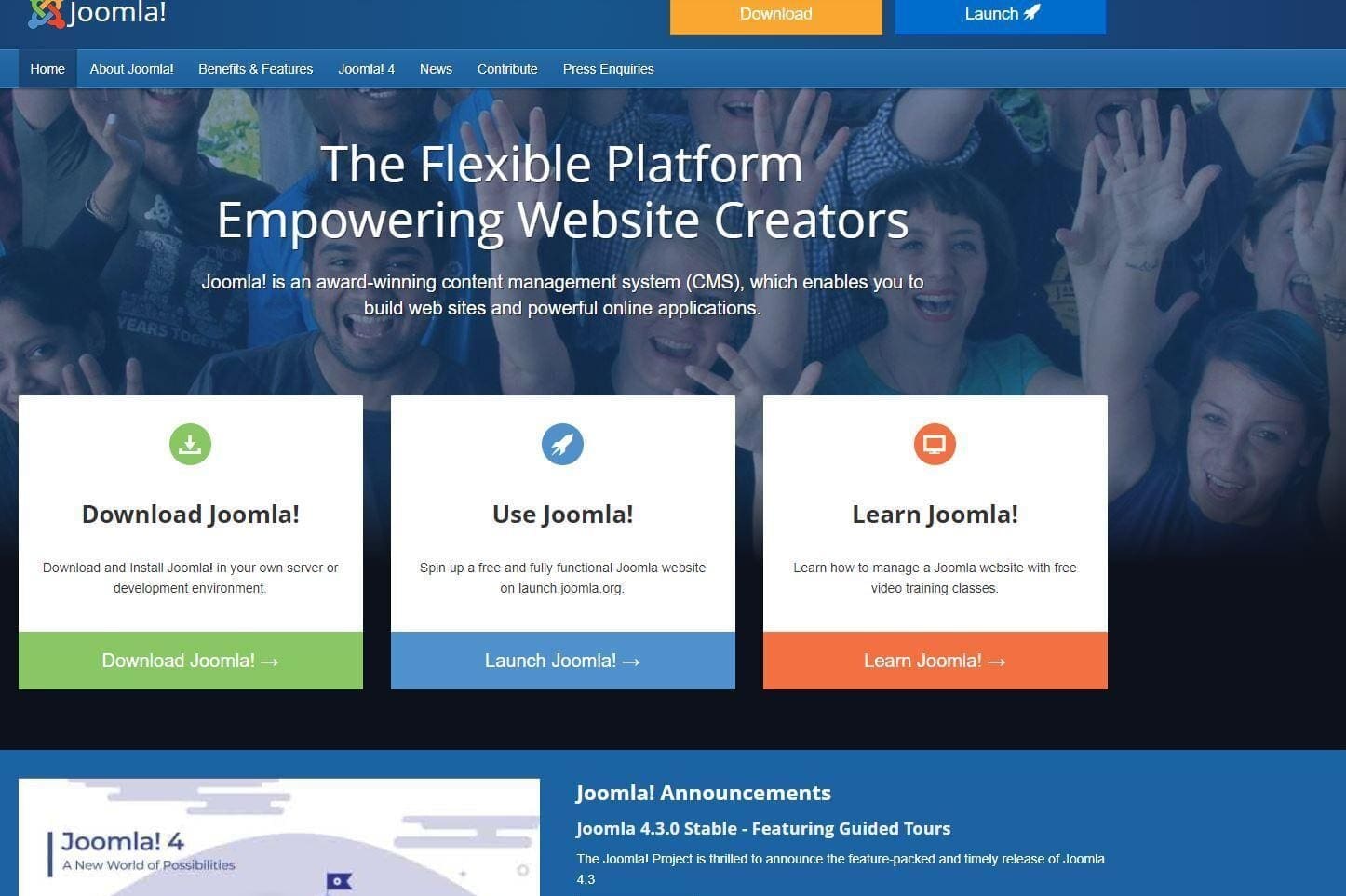 Joomla 5 Official Website